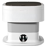 [COVANK]折り畳み洗濯機 10L大容量 一人暮らし対応 ミニ洗濯機 3分高速洗浄 抗菌内槽/防カビ設計 超軽量 コンパクト 持ち運び便利 アウトドア・旅行・学生寮用 コンパクト収納 バケツ型/予洗い/分け洗い対応