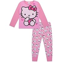 Hello Kitty Pijama para niñas | Conjunto de pijama de algodón de
