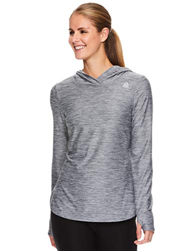 Reebok Women's Legend Running Hoodie & Gym Sweater - Lightweight Training & Workout