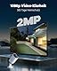 ANNKE 3K/5MP Lite AI DVR 8 Kanal mit 2TB HDD für 24/7 Aufzeichnung, 4X 1080P kabelgebundene Kameras mit Zwei-Wege-Audio und Farb-Nachtsicht-Sicherheitssystem, E-Mail-Benachrichtigung mit Bildern