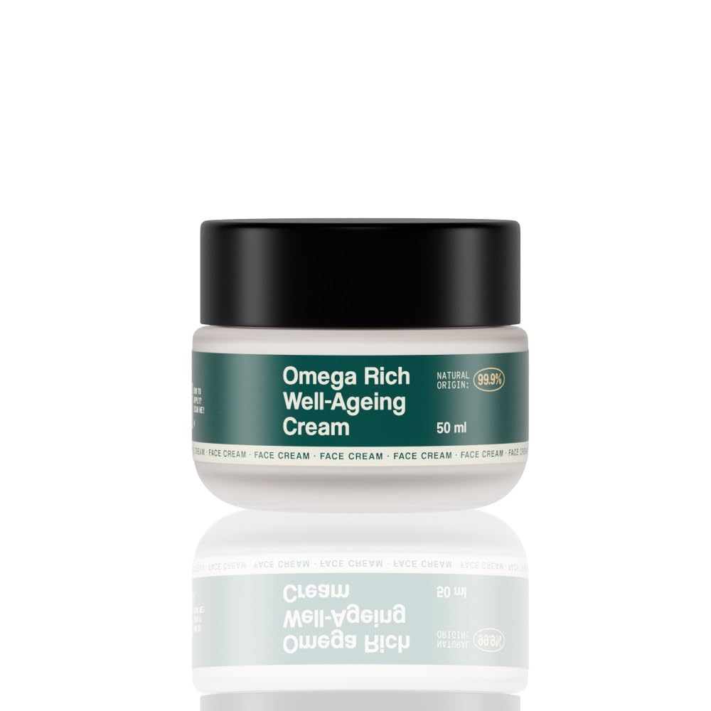 Freshly Cosmetics crema de día y noche Omega Rich. Ayuda a reducir los signos del envejecimiento. Crema hidratante que reduce arrugas y líneas de expresión. 50ml