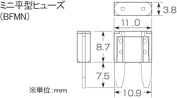 Amazon | キタコ(KITACO) ミニ平型ヒューズ BFMN (2A/灰) K・CON 補修 Amazon | キタコ(KITACO) ミニ平型ヒューズ BFMN (2A/灰) K・CON 補修