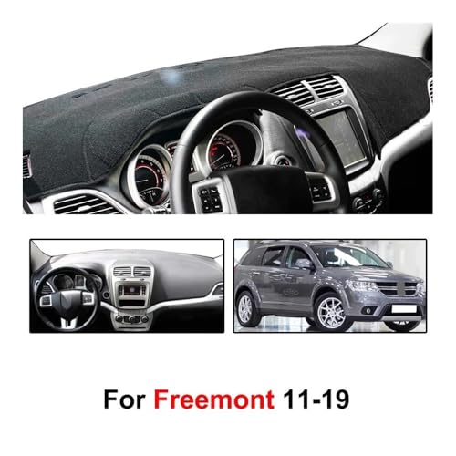 Tableau de bord voiture pad Freemont 2009-2016 tapis protection pare-soleil antidérapant