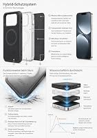 Roxx Silikon Hülle | Wie das Original | Mit Kameraknopf | Passend für iPhone 17 Pro Max | Für MagSafe | Testsieger | Hardcase | Innenschutz | Displayschutz | Kameraschutz – Ansicht 2