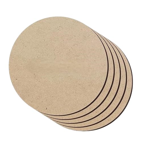 GreyArt MDF Board for Art Craft - 2 Inch Round 3 mm Thick,(50 PCS Pack) Premium MDF for Artists, Art and Craft Students - Hard Cutout in Small and Large Sizes for Mandala Art, Resin Art, Painting-image-19