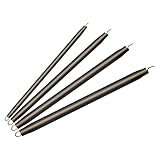 Set di molle piegatubi in PVC da 420 mm, per tubi da 16-32 mm, strumento di piegatura manuale per impianti idraulici domestici ed elettrici, molla quadrata resistente in filo di acciaio (16+20+25+32mm