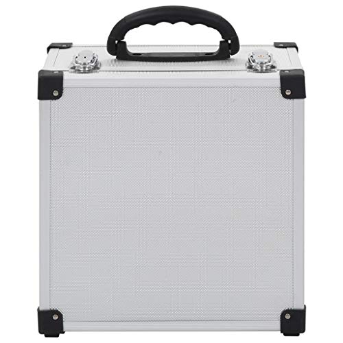 Caja de almacenamiento para CDs con estructura de aluminio premium Tidyard 8