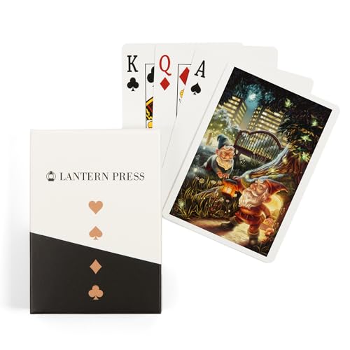 Naipes Gnomes in the City, 52 cartas Poker