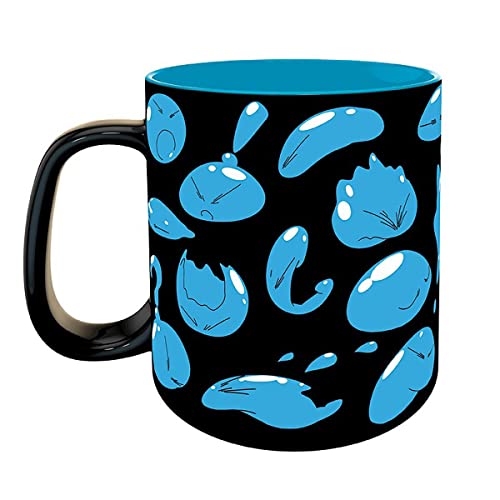 Abysse Corp That Time... A Slime Rimuru Black/Blue Printed 100% Ceramic 16 oz, Multicoloured, Standard - Image 2