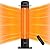 EAST OAK Outdoor Indoor Heater, 24H Timer & 2 Heat Levels, IP55 Waterproof Garage Heater, 1500W Patio Infrared Heater with Tip-over & Overheating Protection for Backyard Garage Porch Balcony Shop