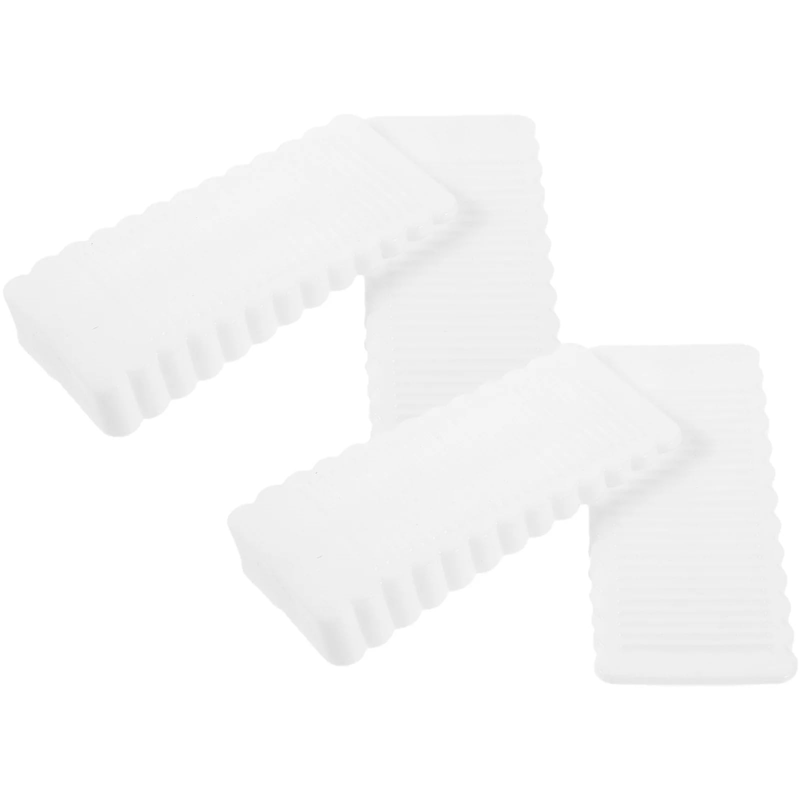 Furniture Levellers 4pcs Furniture Leveling Rubber Wedges For Table Sofa Door Toilet Shims Home Improvement Diy Leveler Multifunctional