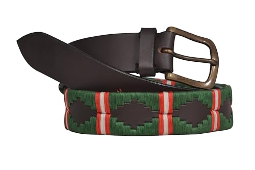 Argentine Polo Belts Hand Woven Unisex Top Grain Fashion Polo Leather Belt 100% Hand Made Belt PBRSI116