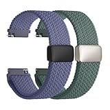 【Nouveau fermoir magnétique amélioré】Fabriqué en acier inoxydable de haute qualité, résistant à l'usure et à la décoloration. La technologie magnétique intégrée offre une force de maintien supérieure de 60 %. Reste bien en place pendant la course, la randonnée, le vélo, le yoga et les sports extrêmes.