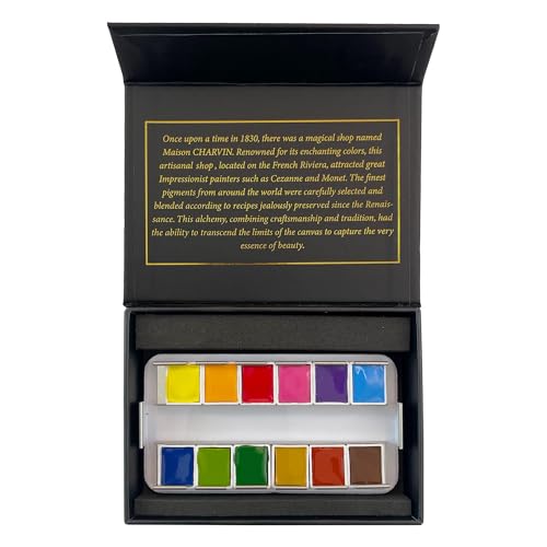 Charvin Extra-Fine Watercolor Pan Set