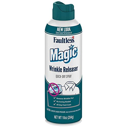 Magic Wrinkle Releaser Say No to Ironing, Perfect for Travelers, Moms or Those