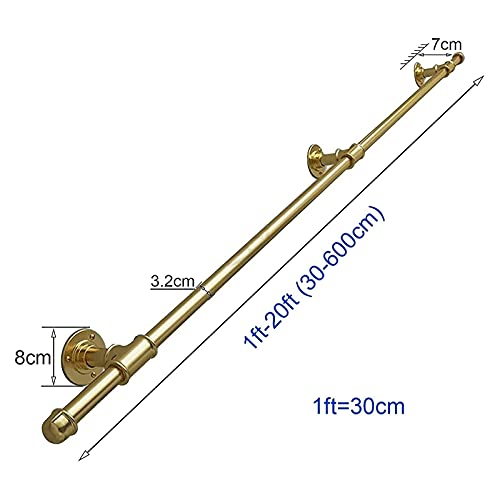 Main courante d'escalier en métal robuste | Fer forgé premium