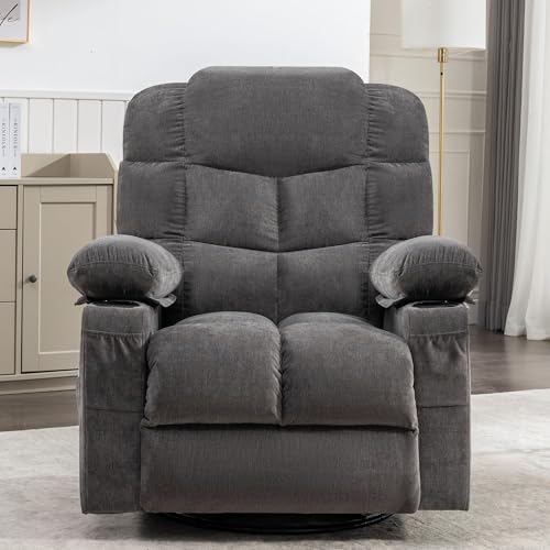 Sillón eléctrico reclinable con masajes y calor
