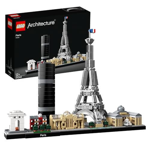LEGO Architecture Paris, Modellbausatz mit Eiffelturm, Champs-Élysées und...