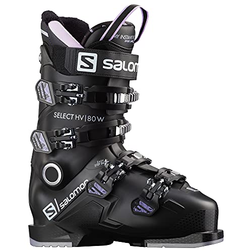 Salomon L41500400 Select HV 80 Women's Ski Boots 25/25.5 Black/Lavender/Belluga