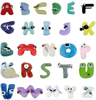 Alphabet Lore Plush, Alphabet Lore Plush Animal Toys, Fun Stuffed Alphabet Lore Plush Figure Suitable for Gift Giving Fans(A-Z 26PCS)