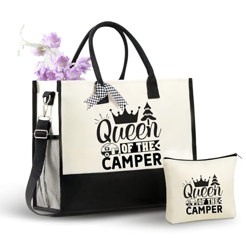 Bolso Tote de Lona InnoBeta con Cierre y Correa miniatura 1