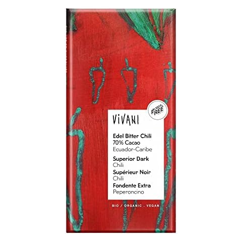 Vivani Bio Edel Bitter Chili 70% Cacao Cover