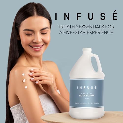 Image of Terra Pure Infuse Hotel Lotion | 1 Gallon | Designed to Refill Soap Dispensers (Set of 4 Gallons)