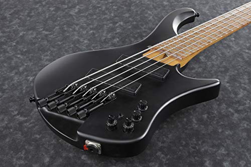 Ibanez EHB1005MS-BKF – Basse électrique 5 cordes headless fanned fret – Black Flat (+housse) - Les Beatles, Paul McCartney, John Lennon, RIngo Starr, George Harrison Ibanez EHB1005MS-BKF - Basse électrique 5 cordes headless fanned fret - Black Flat (+housse) – Image 5