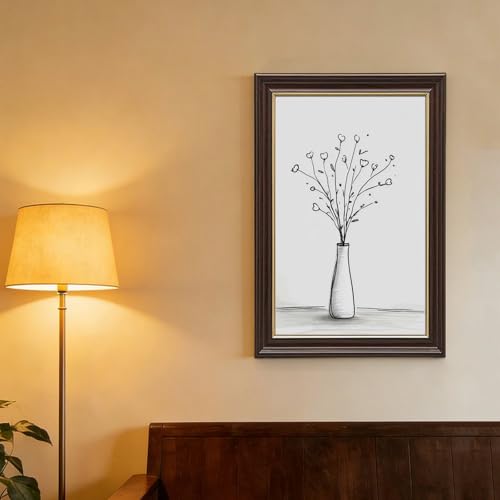 Poster minimaliste fleurs pour habiller un mur vide - 4