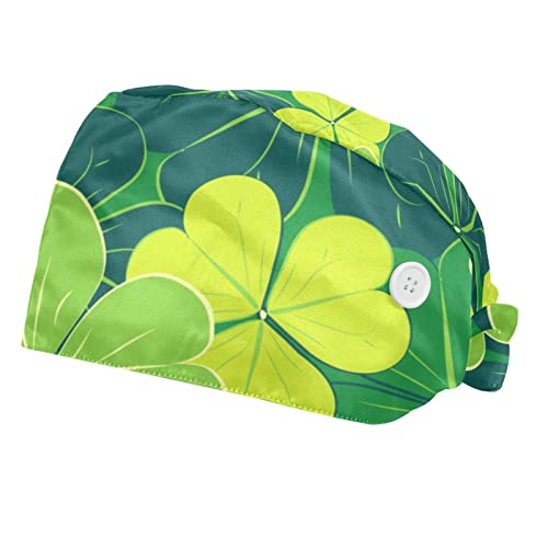 Chapeaux de travail Saint-Patrick couvre-chef unisexe casquette trèfle