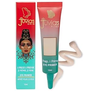 Juvia’s Place i Prep, i Prime Eyeshadow – Milky White, Cream Base Eye, No Crease Eyeshadow, Eye Makeup Addition, Primer Intensifying Glitter, Matte