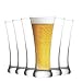 LAV sorgum szklanki do piwa - 380 ml - opakowanie 6 kieliszków pilsner klasyczne artykuły do pub