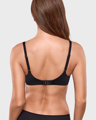Image of INLYRIC Women's Mesh Balconette Bra Unlined | Ultra-soft, Unlined, Underwire, Light Support, No Padding, Semi-sheer, Demi, Seamless Look, Sexy, Supportive Comfortable