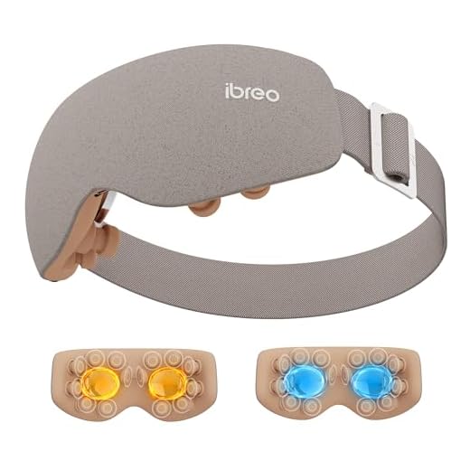 Innovative Eye Massager with Heat and Cool