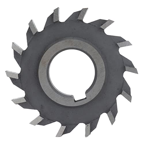 ANKROYU 63x12 Disc Gear Mill Cutters, High Speed Steel Disc Gear Cutters, No Burrs Gear Milling Cutters for Milling Machine