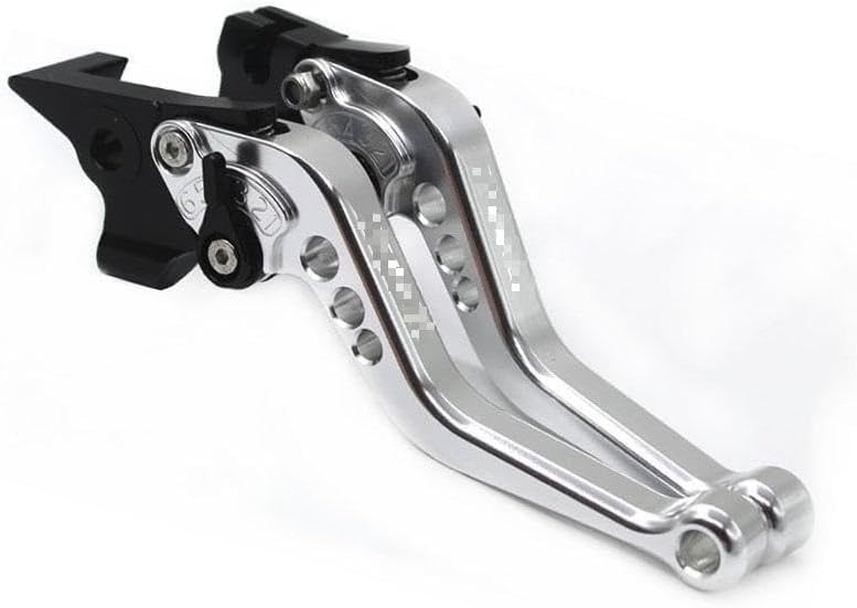 Motorcycle clutch lever For Z800/Z800 E Version 2013-2016 3D Short Clutch Brake Lever Adjustable Handle Levers(Silver)
