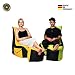 Momiralland Komfort Sitzsack XL - XXL mit Hocker Sitzkissen BodenKissen Sessel In- & Outdoor...