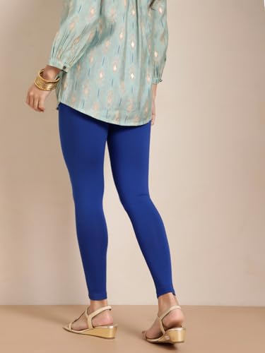 Image of TWIN BIRDS Women Viscose Ankle Leggings | Stretchable Kurti Wear Bottom