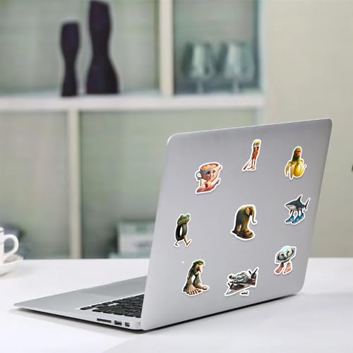 1000Pcs AI Italian Brainrot Stickers,Cute Animals Tralalero Tralala Stickers for Girls Boys 2 Rolls Waterproof Vinyl Party Favors Bottles Laptop Phone - Image 2