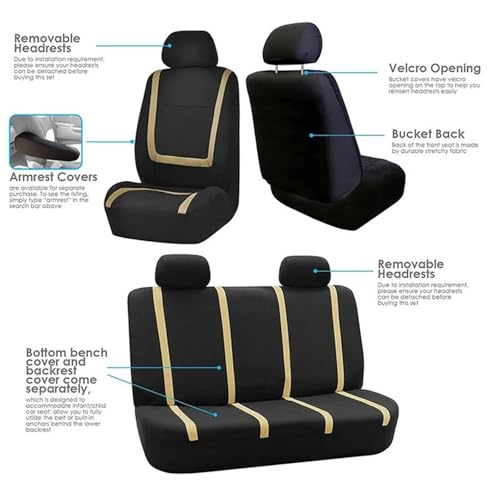 Housses de siège auto finition haut de gamme en tissu rose pour Jeep Compass WK
