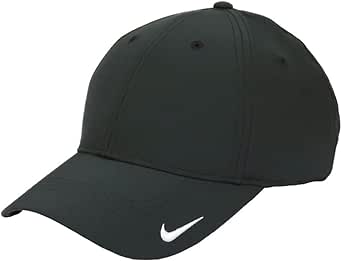 NIKE(ナイキ) キャップ メンズ レディース 帽子 Golf Swoosh Legacy 91 Cap ローキャップ スポーツ ゴルフ おしゃれ ジム トレーニング ブラック×ブラック [並行輸入品]