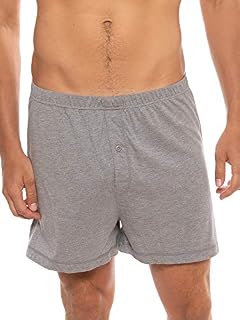 Texere Men's Boxer Shorts (Sancus, Heather Gray, XL) from Wife