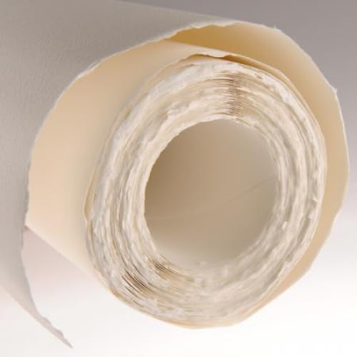 Rouleau Aquarelle 130x914 356g/m², grain satiné blanc naturel