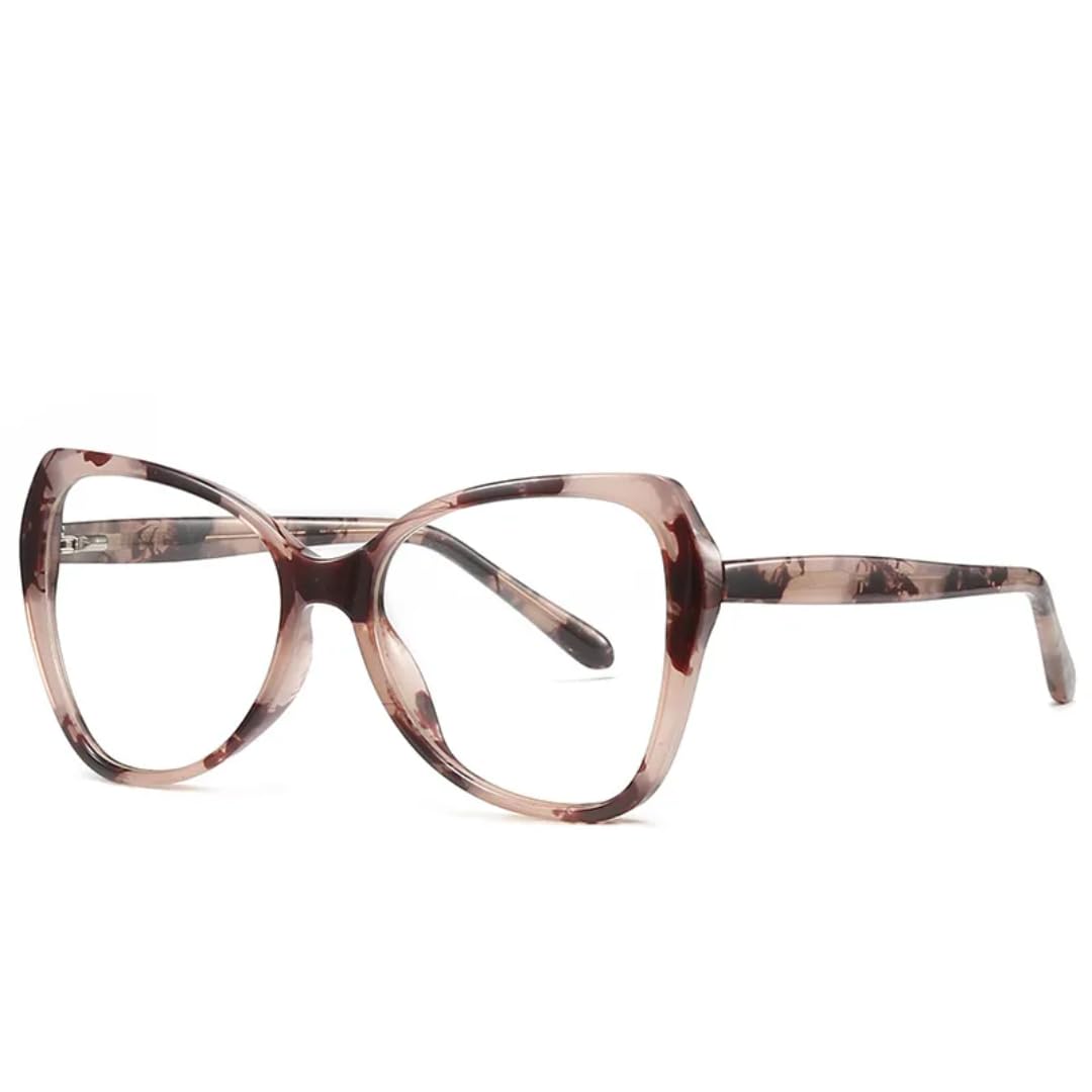 Damenbrille im Cat-Eye-Stil mit Blaulichtfilter