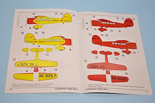 Miniatura 5 de 48024-148 Lockheed Vega 5C, kit de modelo de plástico a escala de avión