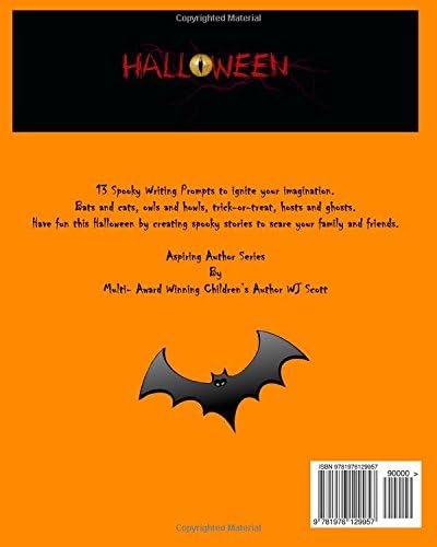Halloween Writing Prompts: 13 Spooky Activities for Kids (Aspiring Author  Series)