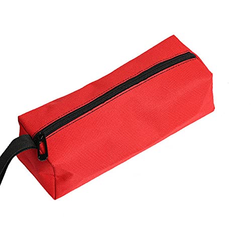 Oxford Canvas Waterproof Storage Hand Tool Bag Screws Nails Drill Bit Metal Parts Fishing Travel Makeup Organizer Pouch