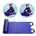 Snow Sled Mat, Roll Up Flexible Snow Sled for Kids Adults Flying Lightweight Carpet Snowboard Sled Winter Downhill Outdoors Snow Sled Board Rolling Snow Slider Snow Sledding Equipment, 36 X 18inches