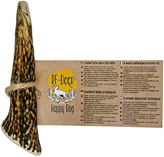 RF - DEER Deer Antler for Dogs | Natural Long Lasting Chew Treat | Enjoyment and Dental care for your dog | Available in different versions | Size L | HARD Version