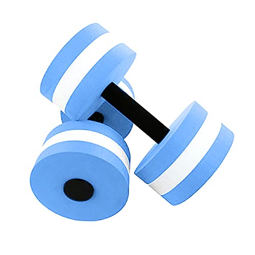 Water Weights for Pool Exercise - Water Arobic Exercise Gear, Aquatic Exercise Dumbbells, High Density Foam Equipment for Water Sports, Water Aerobics, Aqua Therapy, Pool Fitness, Water Exercise